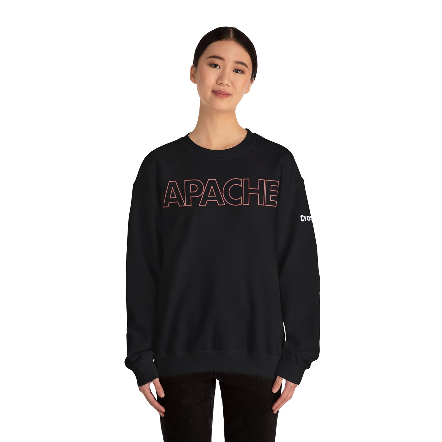 Apache Hollow Caps Heavy Blend Crewneck Sweatshirt