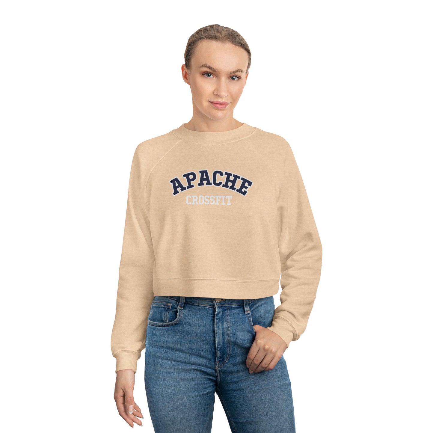 Apache Women's Raglan Cropped Pullover