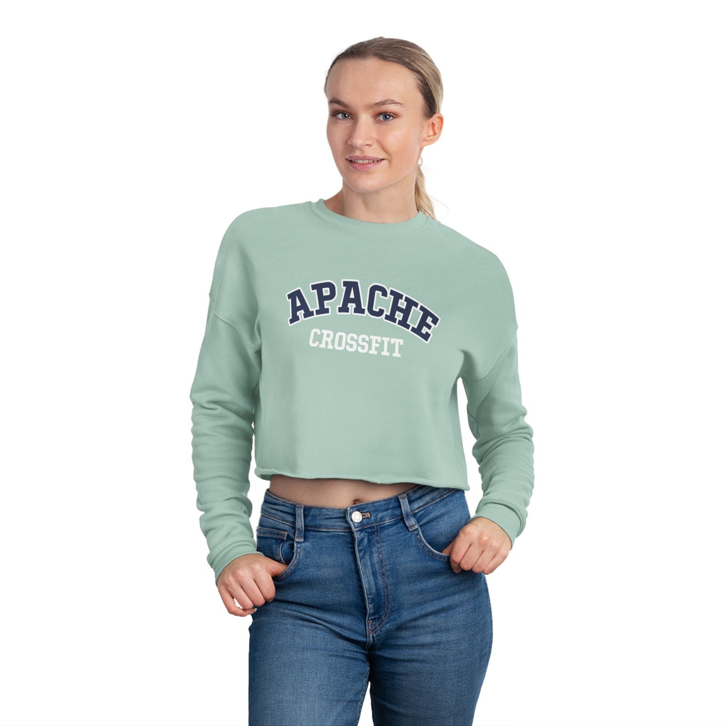 Apache Women's Cropped Fleece Sweatshirt