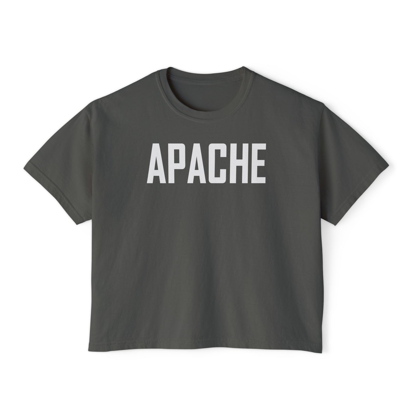 Apache CrossFit PA Garment-Dyed Women's Boxy Tee