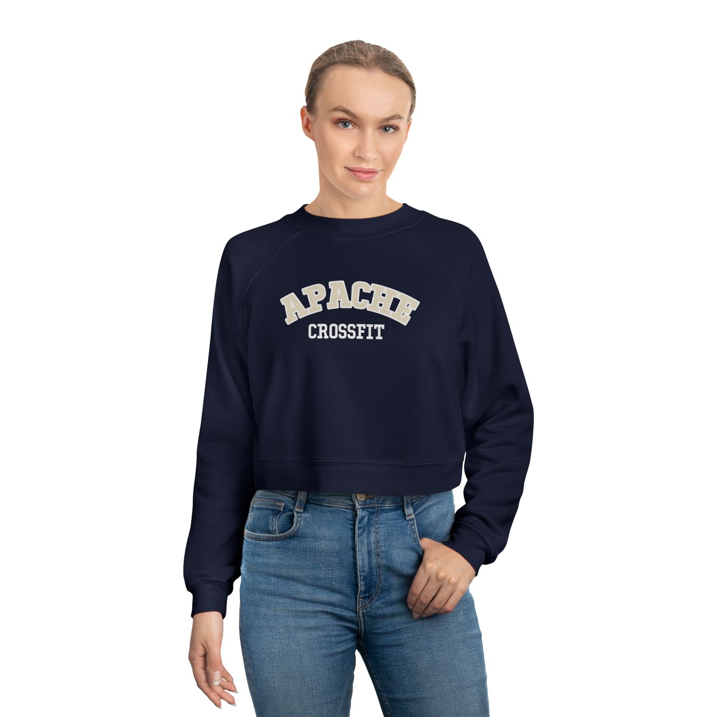 Apache Women's Raglan Cropped Pullover