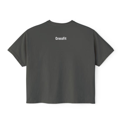 Apache CrossFit PA Garment-Dyed Women's Boxy Tee
