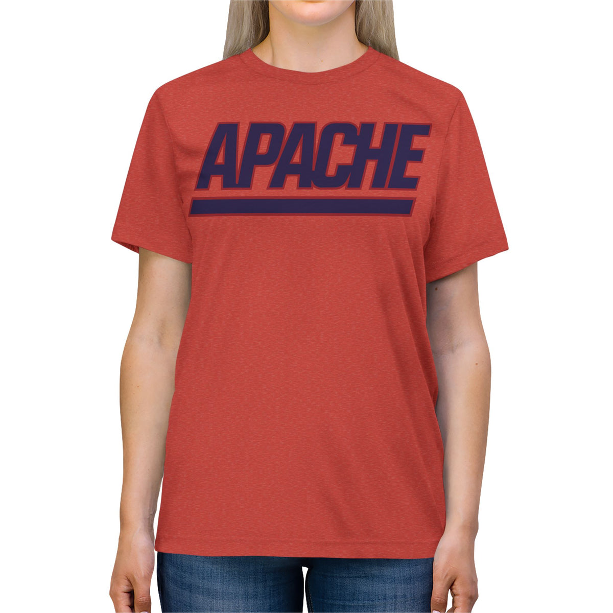 Let's Go Apache Let's Go Unisex Triblend Tee