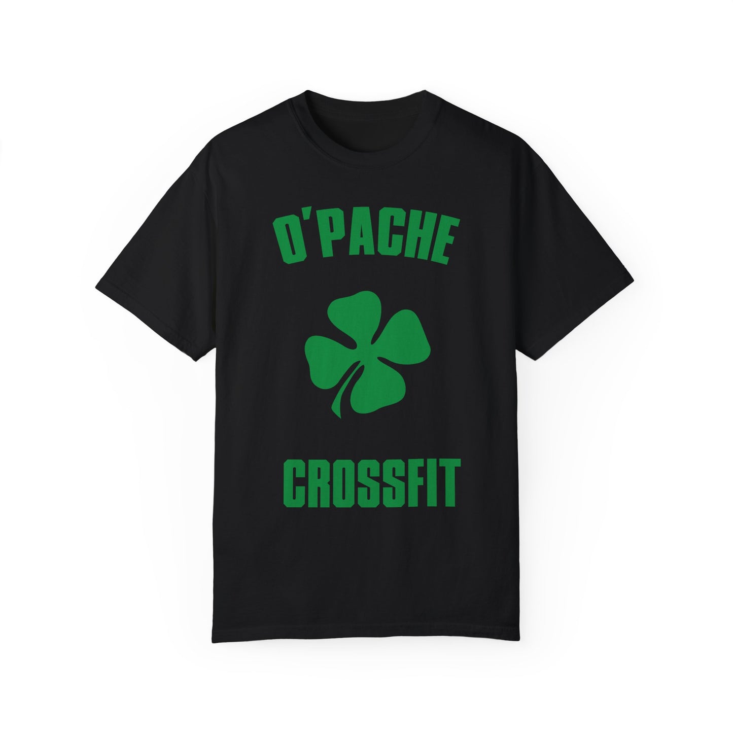 Comfort Colors O'Pache CrossFit Unisex Short Sleeve Tee (Black/Green)