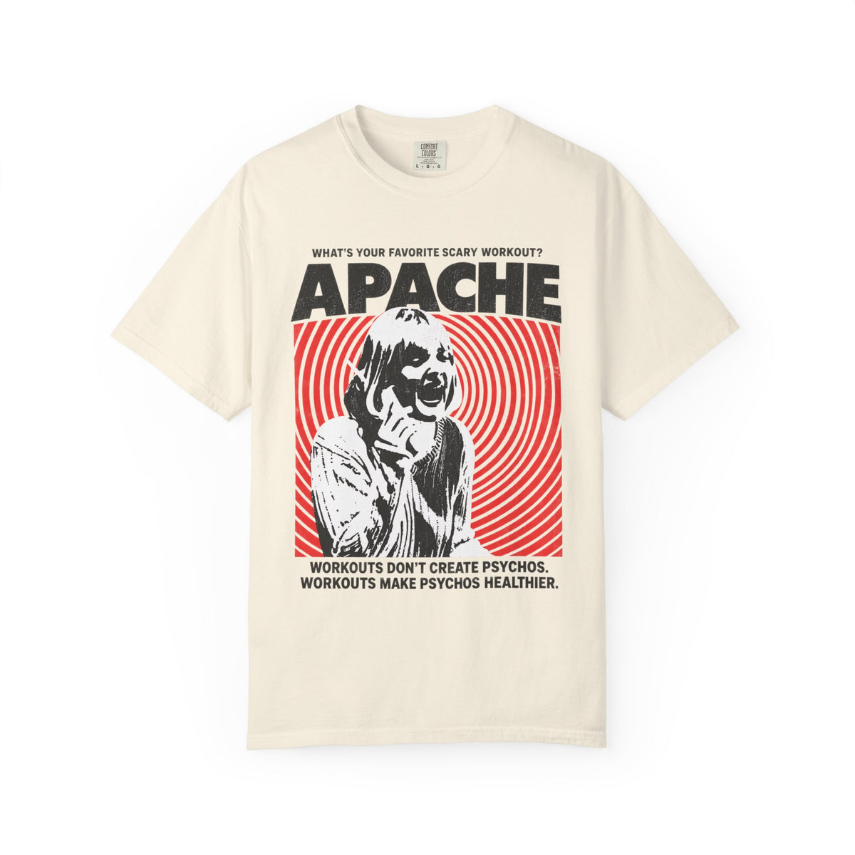 Apache Psycho Unisex Garment-Dyed T-Shirt
